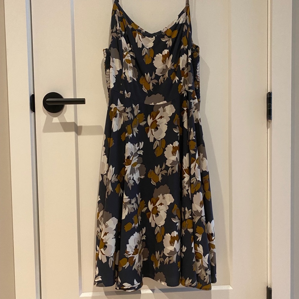 Old Navy Floral Fit and Flare Dress